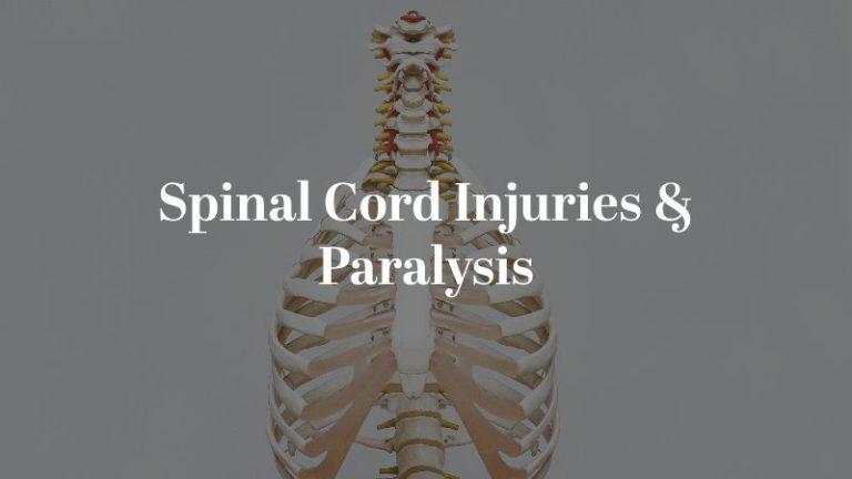 How Spinal Cord Injuries Can Cause Paralysis